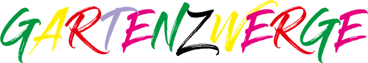 Logo und Link auf die Homepage der Gartenzwerge